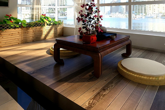 陽(yáng)臺榻榻米裝修效果圖