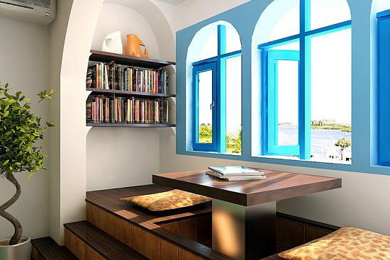 陽(yáng)臺榻榻米裝修效果圖